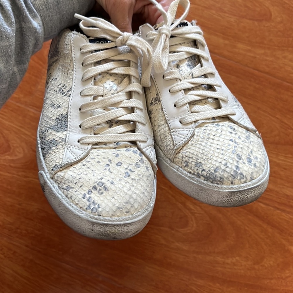 Cole Haan snakeskin sneakers size 7.5